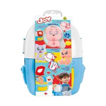 Mochila de atividades de médico - joy dodói - samba toys