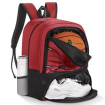 Mochila de basquete Sports Bag MoKo para homens e mulheres vermelha Mochila de basquete Sports Bag MoKo para homens e mulheres vermelha