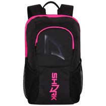 Mochila de Beach Tênnis Shark Tour - Preta e Rosa