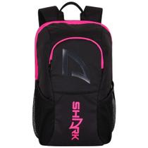 Mochila de Beach Tênnis Shark Tour - Preta e Rosa