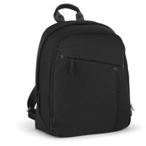 Mochila de Bebê UPPAbaby Jake Preta - Detalhes em Couro