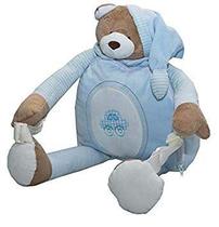 Mochila de Bebê Ursinho Nino Azul Zip Toys