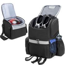 Mochila de Boliche GOBUROS com Compartimento para Bola e Sapatos Mochila de Boliche GOBUROS com Compartimento para Bola e Sapatos
