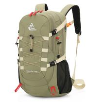 Mochila de caminhada Beash 40L impermeável com capa de chuva - verde Mochila de caminhada Beash 40L impermeável com capa de chuva - verde
