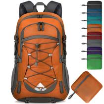 Mochila de caminhada IGOLUMON leve 40L impermeável laranja Mochila de caminhada IGOLUMON leve 40L impermeável laranja