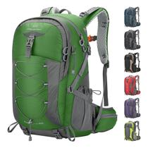 Mochila de Caminhada Maelstrom 40L Impermeável com Capa de Chuva - Verde