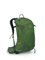 Mochila de caminhada Osprey Stratos 24L para homens - Seaweed/Matcha