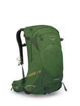 Mochila de caminhada Osprey Stratos 34L para homens - Seaweed/Matcha