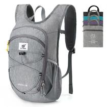 Mochila de Caminhada SKYSPER 15L - Dobrável e Leve - Cinza