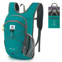 Mochila de Caminhada SKYSPER 15L - Dobrável e Leve - Cor Ciano
