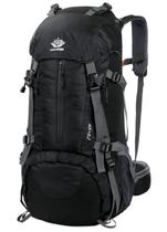 Mochila de Caminhada WoneNice 50L Impermeável com Capa de Chuva