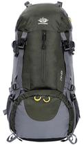 Mochila de Caminhada WoneNice 50L Impermeável com Capa de Chuva Mochila de Caminhada WoneNice 50L Impermeável com Capa de Chuva