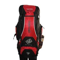 Mochila De Camping 70 Litros Acampamento Mc3102 Vermelho