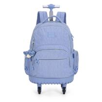 Mochila de Carrinho 4 Rodas Laptop Up4you Azul - Luxcel
