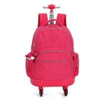 Mochila de Carrinho 4 Rodas Laptop Up4you Rosa Pink - Luxcel