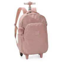 Mochila de Carrinho Crinkle Up4You - Rosa Claro - Luxcel