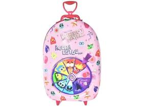 Mochila De Carrinho Divertidamente Roleta Infantil Escolar