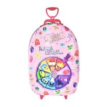 Mochila De Carrinho Divertidamente Roleta Infantil Escolar