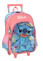 Mochila de Carrinho Escolar Disney Stitch