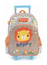 Mochila de Carrinho Escolar Infantil Fisher-Price Luxcel