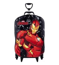 Mochila De Carrinho Homem De Ferro Em 3D Infantil Rígida