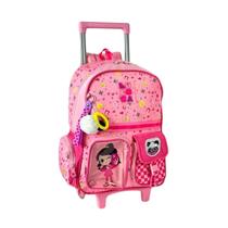 Mochila De Carrinho Luluca 16 Rosa Clio Style