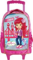 Mochila de Carrinho Moranguinho London Paris Grande 41cm