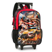 Mochila de carrinho rodinha fast machine 16" fm3492k