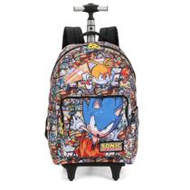 Mochila De Carrinho Sonic Laranja