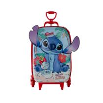 Mochila De Carrinho Stitch Praia Infantil 3d Impermeável