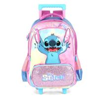 Mochila De Carrinho Stitch Roxo