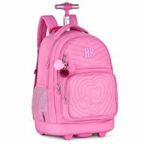 Mochila de Carrinho Troller 18,5" Rebecca Bonbon RB24673 Rosa Pink