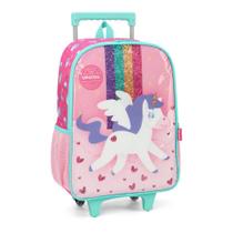 Mochila de Carrinho Unicornio Rosa