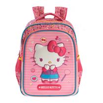 Mochila de Costa 16 Hello Kitty com Relevo Infantil Xeryus Mochila de Costa 16 Hello Kitty com Relevo Infantil Xeryus