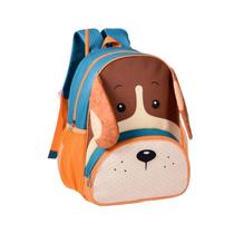 Mochila De Costa Cachorrinho Marrom 13 Clio Pets CP24502D Mochila De Costa Cachorrinho Marrom 13 Clio Pets CP24502D