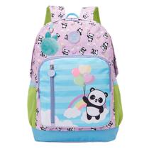 Mochila De Costa College Panda Balão Lilás Juvenil Xeryus Mochila De Costa College Panda Balão Lilás Juvenil Xeryus