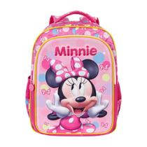 Mochila de Costa Escolar 16 Minnie Mouse com Relevo Xeryus