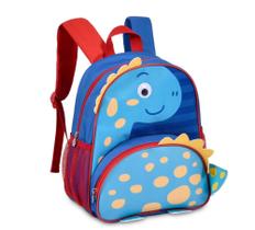 Mochila de Costa Infantil Dinossauro Criança Dino Clio