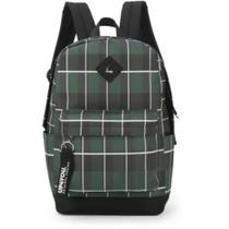 Mochila De Costa Juvenil Verde Xadrez Up4you