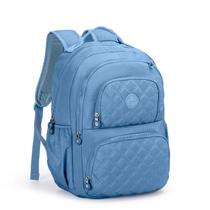 Mochila De Costa Kika Feminina Tactel Com Gliter E Chaveiro