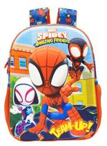 Mochila De Costa Média Escolar Spidey 10723 Xeryus