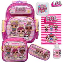 Mochila de Costa Menina LOL Surprise Passeio + Itens Toys 2U