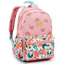 Mochila De Costas 13" Arco-Íris Infantil Escolar Passeio