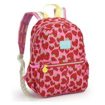 Mochila De Costas 13" Frutas Infantil Escolar Passeio