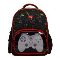 Mochila De Costas 16" Game Play 3D Infantil Escolar Passeio