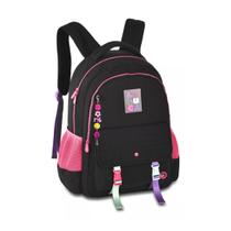 Mochila de Costas 17" Luluca Preto Clio Style LU24601