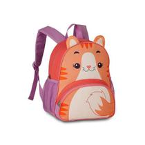 Mochila de Costas 32cm Infantil Girafa Gata Vaca Clio CP24021D