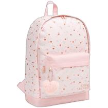 Mochila de Costas Académie Corações Metalizados - 7891027339043