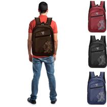 Mochila de Costas Adulto Juvenil Unissex Feminina Masculina - Mundo Next