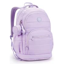 Mochila De Costas Alça 19" Laptop'' Feminina Escolar Passeio